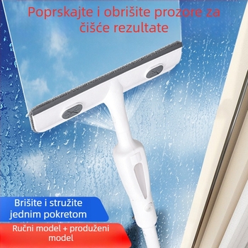 Novi dvostrani alat za čišćenje prozora s raspršivanjem vode