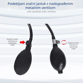 Aluminijska legura za postavljanje vrata i prozora – jastučići za pozicioniranje zraka i ekstrudirani zračni jastuci