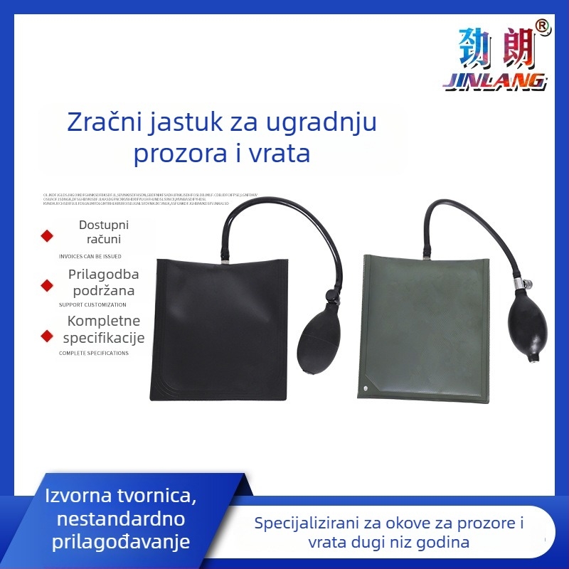 Aluminijska legura za postavljanje vrata i prozora – jastučići za pozicioniranje zraka i ekstrudirani zračni jastuci