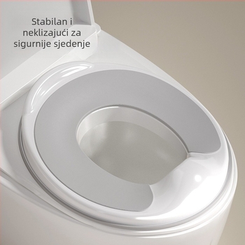Dječji prsten za sjedalo toaleta za dječake i djevojčice, pogodan za standardne zahode, jednostavan dizajn