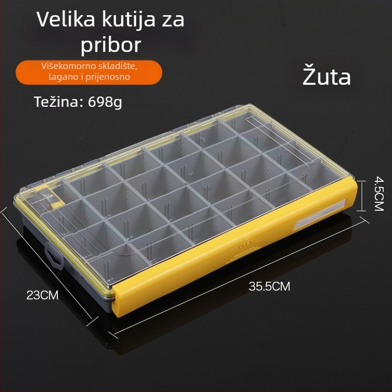 ABS kutija za mamce i dodatke – organizator ribolovnog pribora