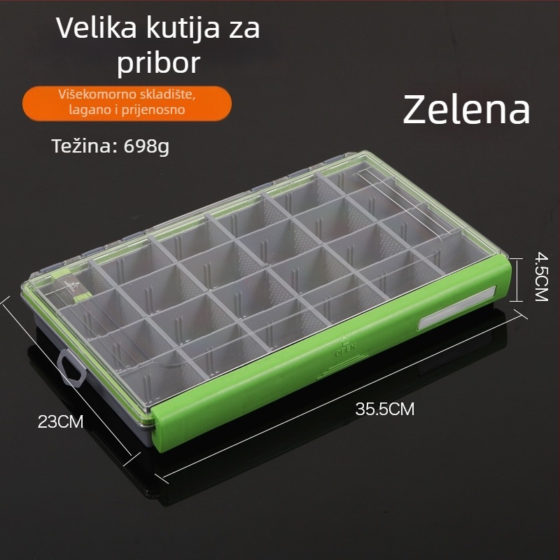 ABS kutija za mamce i dodatke – organizator ribolovnog pribora