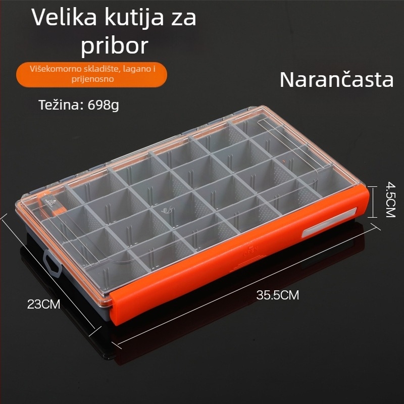 ABS kutija za mamce i dodatke – organizator ribolovnog pribora