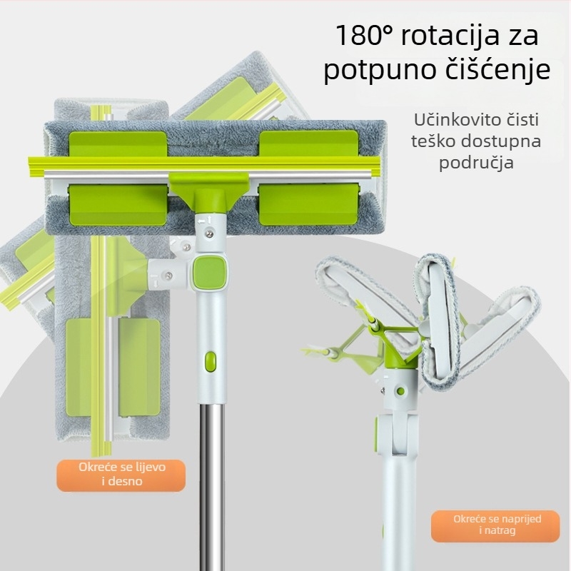 Kućni alat za čišćenje stakla — brisač za prozore s jednostranim brisanjem