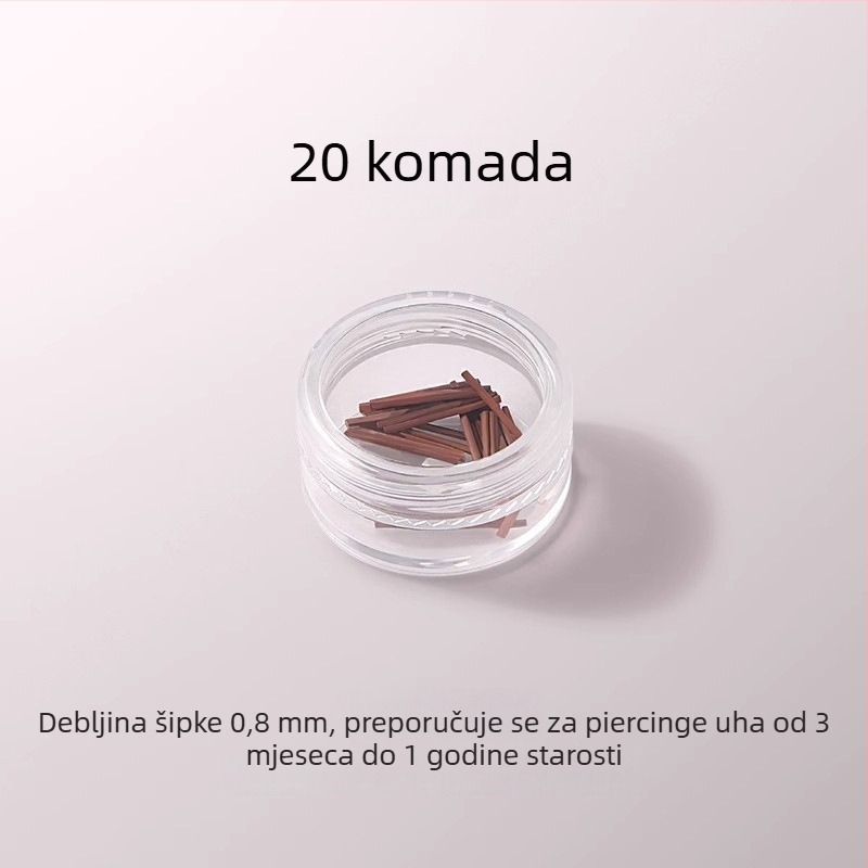 Drvene geometrijske naušnice, ručna izrada, igle protiv začepljenja za osjetljiva uha