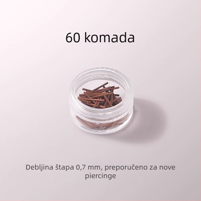 Drvene geometrijske naušnice, ručna izrada, igle protiv začepljenja za osjetljiva uha