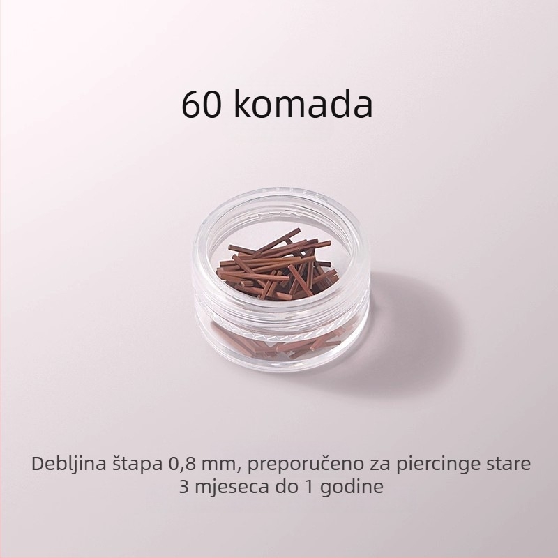 Drvene geometrijske naušnice, ručna izrada, igle protiv začepljenja za osjetljiva uha