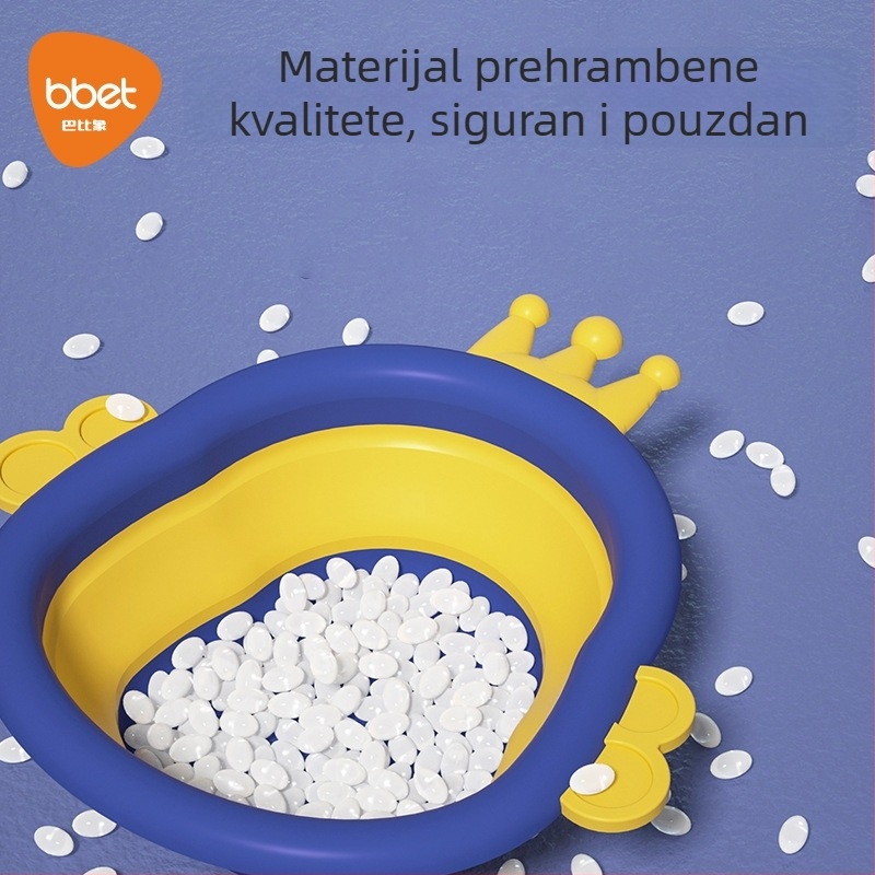 Sklopivi plastični umivaonik za bebe – prenosiv za pranje lica i stražnjice, mali, prilagodljiv