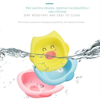 Dječja plastična posuda u obliku svinje, slatka karikatura za pranje ruku, lica, nogu i povrća, velika veličina