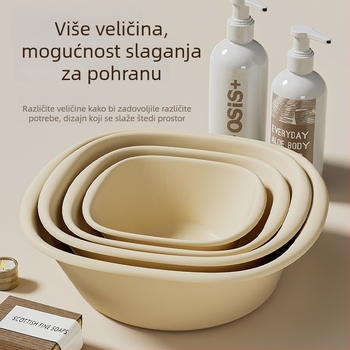 Plastična umivaonica za kućnu upotrebu i studentske domove s otiskom logotipa