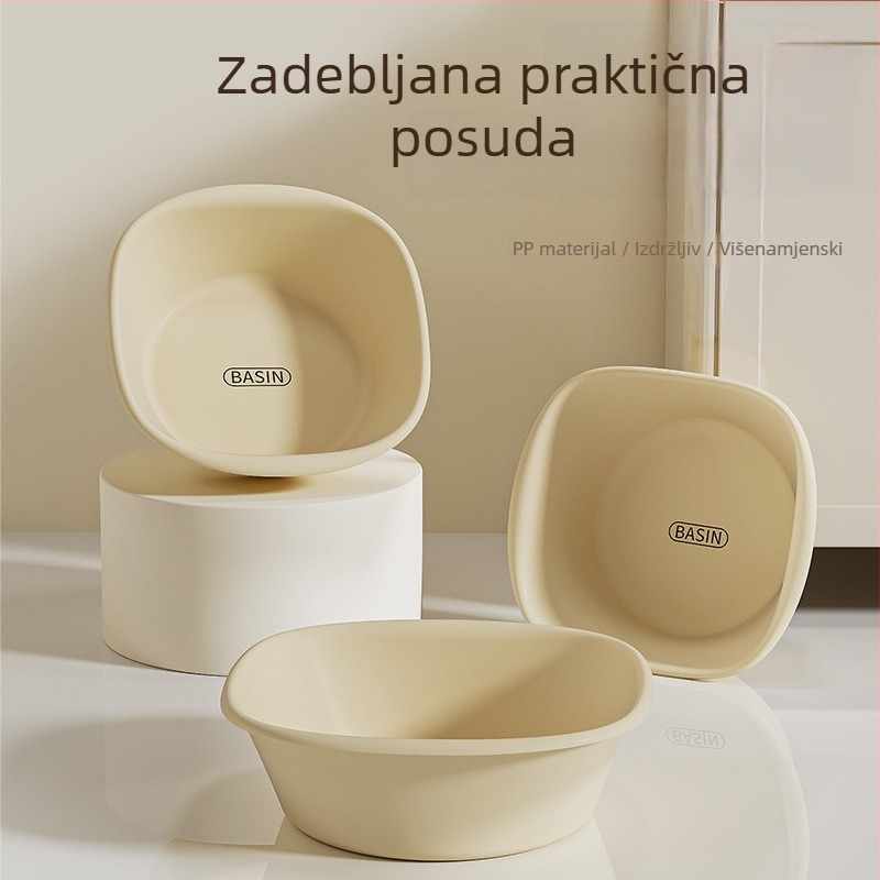 Plastična umivaonica za kućnu upotrebu i studentske domove s otiskom logotipa