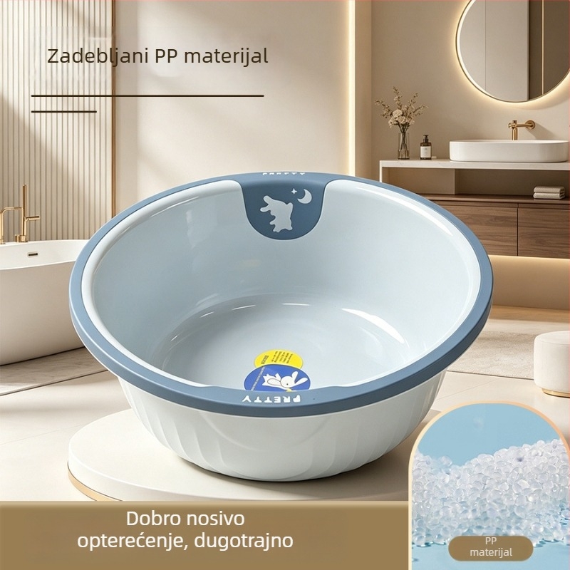 Plastični bazen set za kućnu upotrebu – veliki bazeni za pranje lica, stopala, rublje i povrća