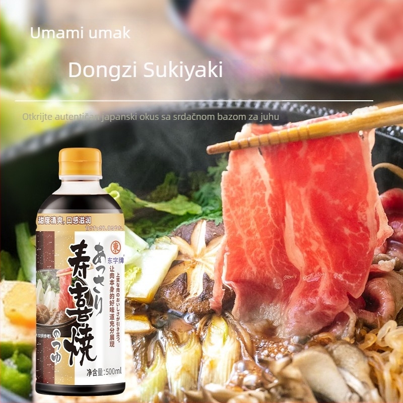 Sukiyaki umak za vruću posudu, začin za sukiyaki, osnova sojinog umaka 500 ml