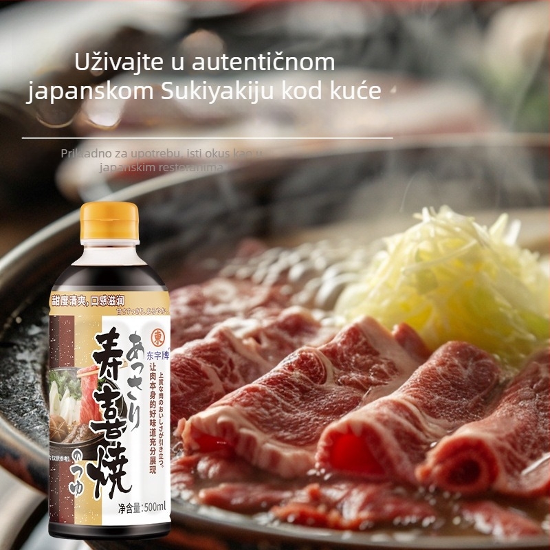 Sukiyaki umak za vruću posudu, začin za sukiyaki, osnova sojinog umaka 500 ml