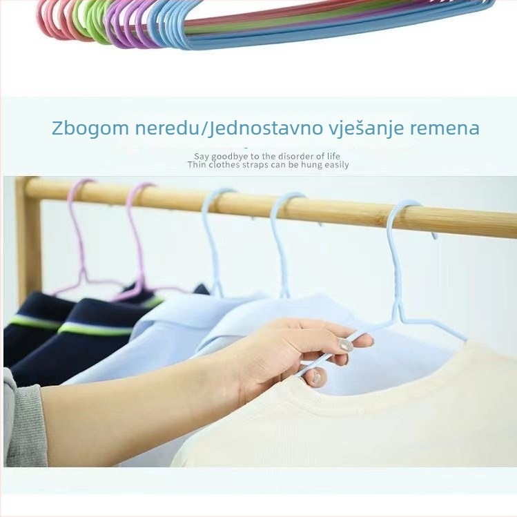 Debljana i produžena vješalica za odjeću za odrasle, kućna uporaba, pogodna za visenje i sušenje zimske odjeće i kaputa