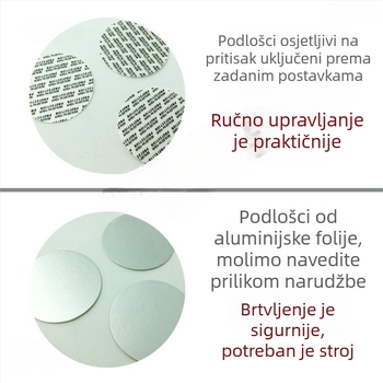 Divlji Kudzu prah u prozirnoj plastičnoj bočici od 500 ml s poklopcem
