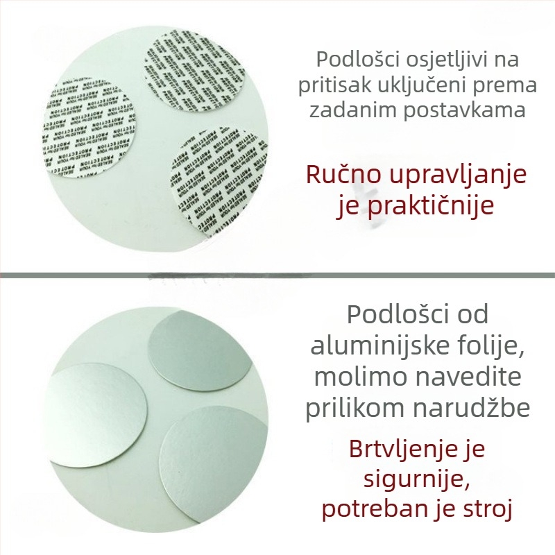 Divlji Kudzu prah u prozirnoj plastičnoj bočici od 500 ml s poklopcem