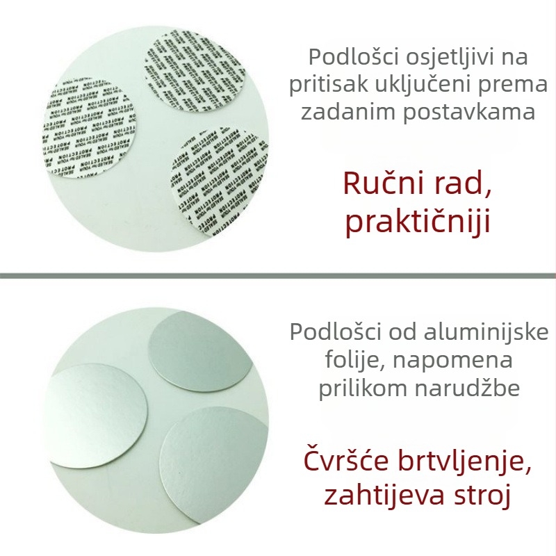 Divlji Kudzu prah u prozirnoj plastičnoj bočici od 500 ml s poklopcem