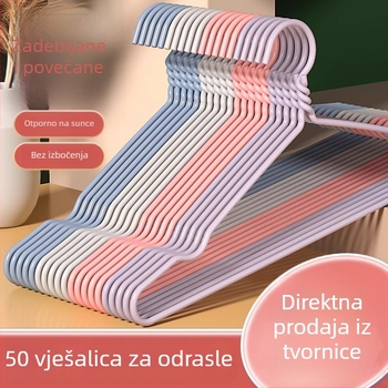 Debeli i prošireni držač za odjeću za kućnu upotrebu, za odrasle i djecu, stalak za sušenje odjeće, za studentski dom