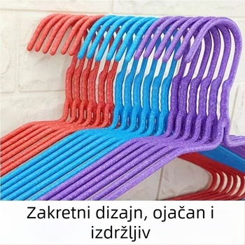 Dodatno debeli, protuklizni produženi vješalice za odjeću za odrasle, za kućnu upotrebu i skladištenje u garderobi
