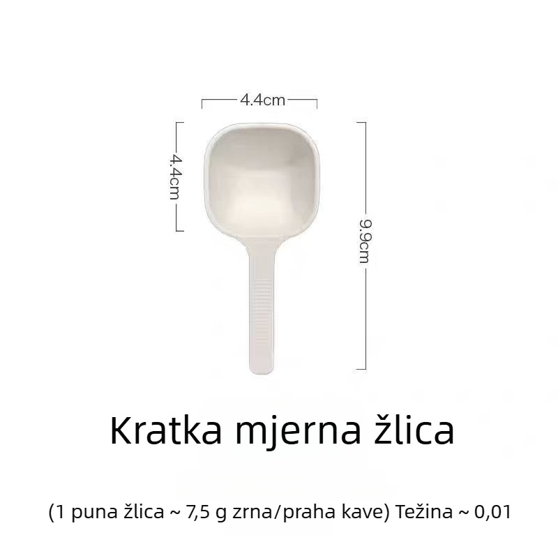 Francuski stil staklena posuda s poklopcem od orašastog drveta, retro kanister za čaj, spremnik za bombone i grickalice