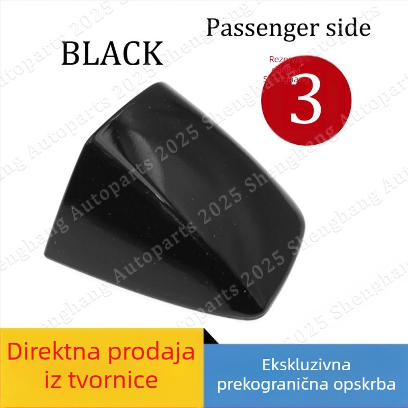 Poklopac ručke za vrata Audi A6 L C7, crna sjajna plastika