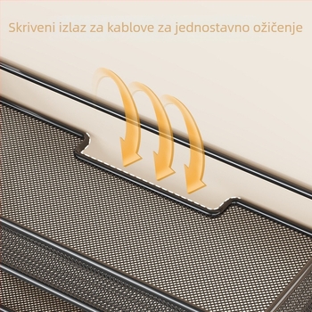Dvostruki zidni nosač za usmjerivač s hlađenjem, za Wi‑Fi usmjerivač i set-top box