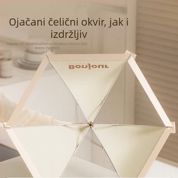 Mrežni poklopac za kućnu upotrebu — zaštita od prašine za ostatke hrane, višenamjenski poklopac hrane u francuskom stilu