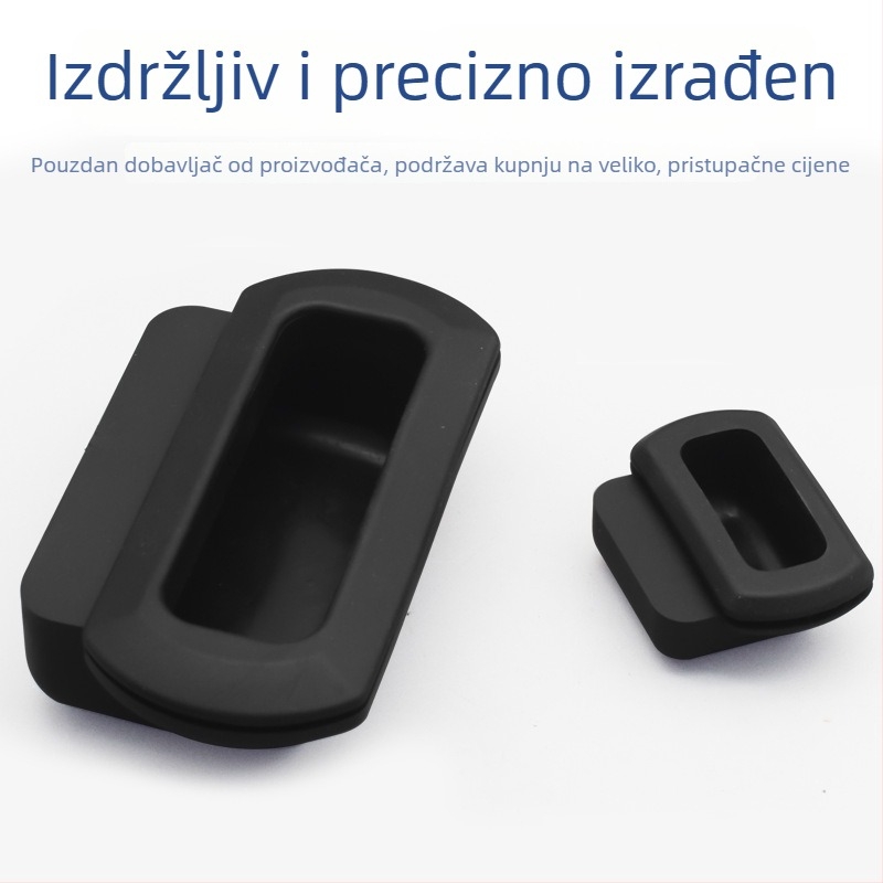 DMK034 Skrivena ugrađena TPE ručica za industrijske kutije – plastična kopča za ručicu