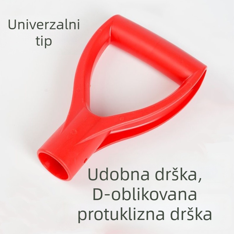 Plastična T-oblik ručka za lopatu