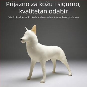 Meki pliš ukras za kućne ljubimce, dekor trgovine, prikazni modeli za odjeću pasa različitih pasmina
