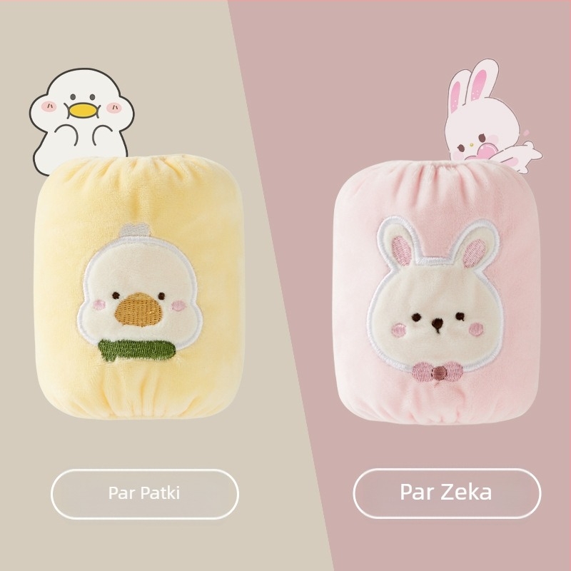 Unisex dječje manžetne za ruke s crtani motivom, za djecu 0–3 godine, otporne na prljavštinu i vodootporne, jesen-zima, polar fleece