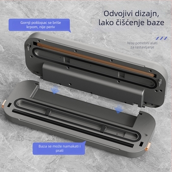 Kućna vakuumska mašina za zavarivanje, mokro i suho dvostruko korištenje, očuvanje svježine