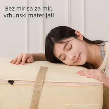 Nova vodootporna torba za kućno skladištenje u zemljanim tonovima, pogodna za preseljenje i pakiranje prtljage, odjeća i posteljina