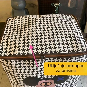 120 L EVA kutija za pohranu s tri EVA sloja i čeličnim prstenom, sklopiva platnena košara za kućnu upotrebu