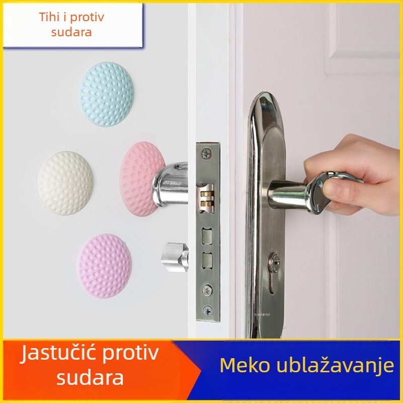 Minimalistička silikonska zaštita kvake za vrata, stražnji ublaživač, tiši ublaživač, ne ostavlja tragove