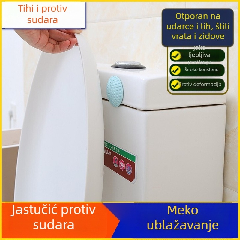 Minimalistička silikonska zaštita kvake za vrata, stražnji ublaživač, tiši ublaživač, ne ostavlja tragove