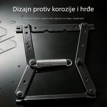 Skrivena sklopiva šarka za kauč na razvlačenje, višenamjenski namještaj hardver, regulator kutova