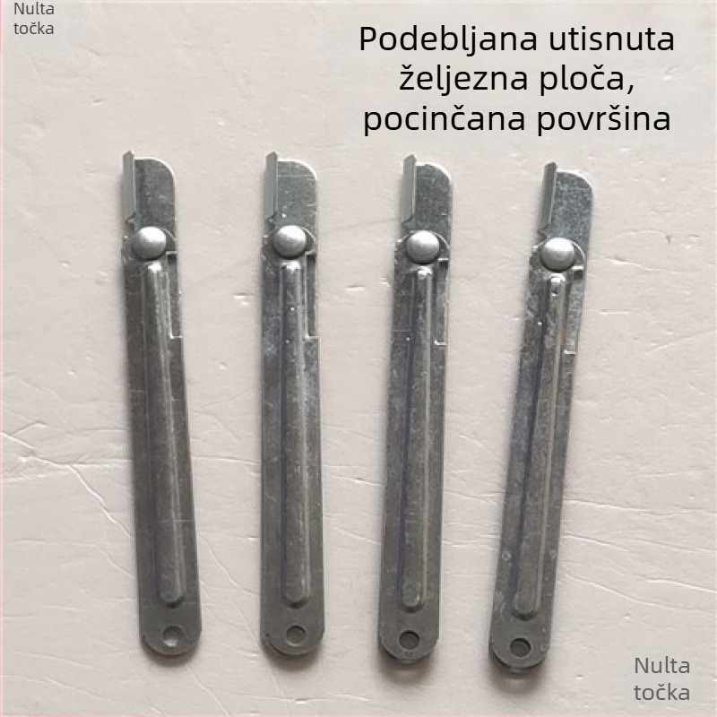 Ojačani teleskopski šarke za reklamne stalke, dvodjelni spoj za ploču u obliku slova A, sklopivi dodatak za izložbene stalke i vješalice