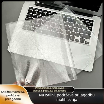 Prozirna PVC zaštitna navlaka za A5 foto-album s četiri odjeljka, sjajni završetak, otporna na prašinu i vodu, za 3-inčni foto-album