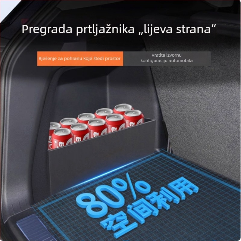 XPeng M03 pregrade za prtljažnik, sklopiva kutija za pohranu i unutarnji ukrasni dodaci