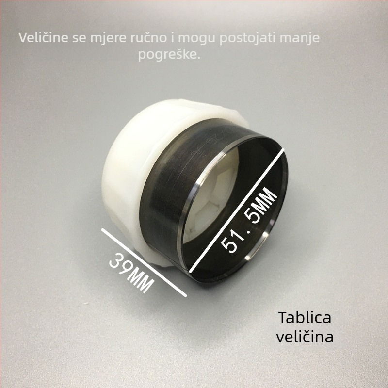 Ručni alat za bušenje rupa za zavjese, DIY, bijeli plast, kružna rupa promjera 51,5 mm