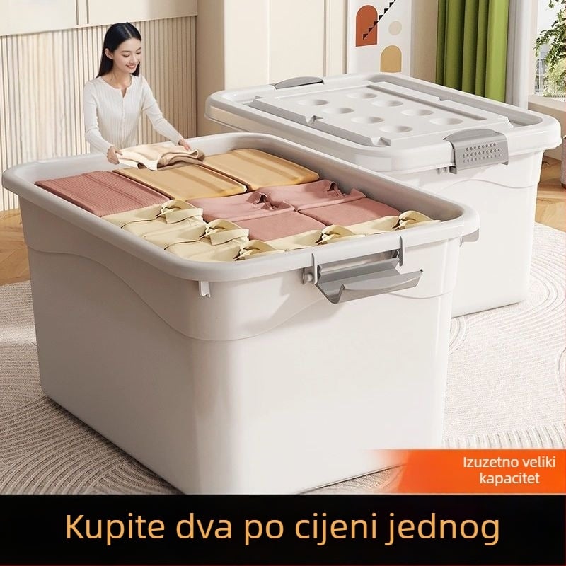 Ojačana industrijska kutija s poklopcem, kutija za skladištenje s plastičnim okvirom za hardverske dijelove