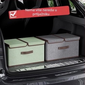Organizator prtljažnika automobila, platnena kutija za pohranu u unutrašnjost vozila