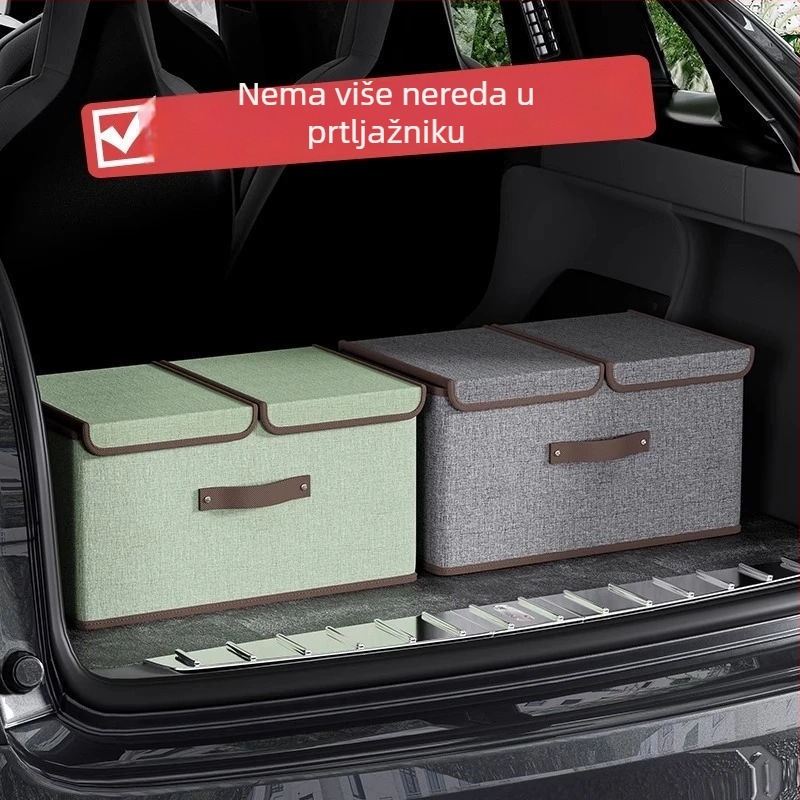 Organizator prtljažnika automobila, platnena kutija za pohranu u unutrašnjost vozila