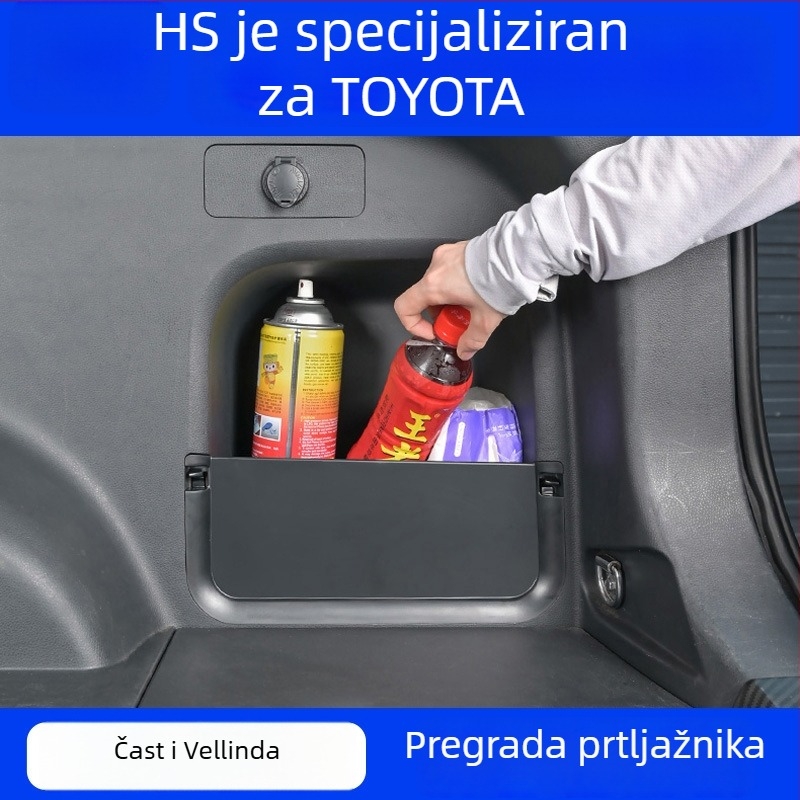 Dijeljac prtljažnika za Toyota RAV4 (2020–2026) – ploča za organizaciju i skladištenje