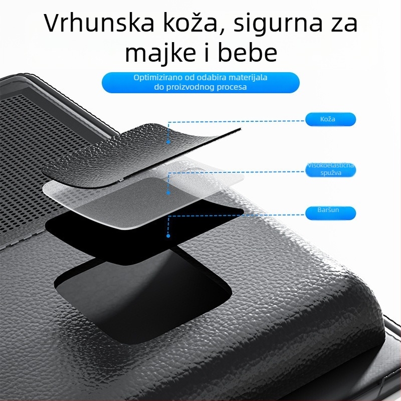 Kožni organizator prtljažnika automobila – vodootporna torba za pohranu prtljage, za stražnje sjedalo