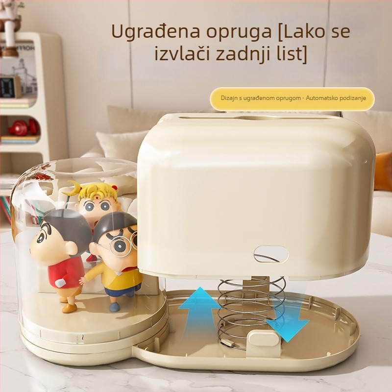 Višenamjenska kutija za maramice na stolu i kutija za pohranu figurica s preslatkim dizajnom