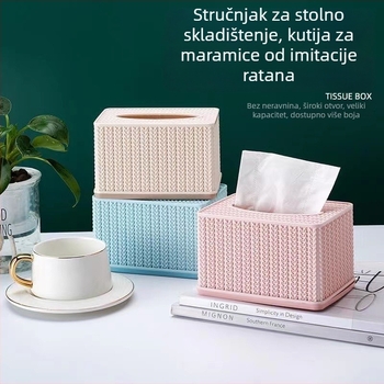 Kutija za maramice u europskom stilu za dnevni boravak i stolić za kavu – stolna kutija za maramice visoke kvalitete