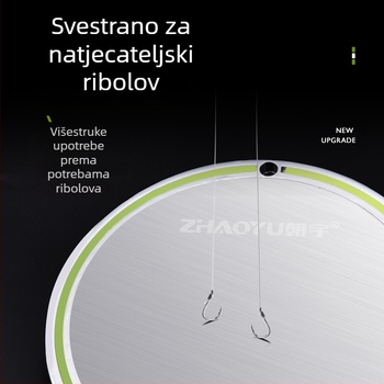 Chaoyu potpuno magnetska posuda za mamce, snažan magnet, univerzalna posuda za mamce za ribolov, vertikalni držač za udice, jednostavna kutija za ribolov, magnetski disk